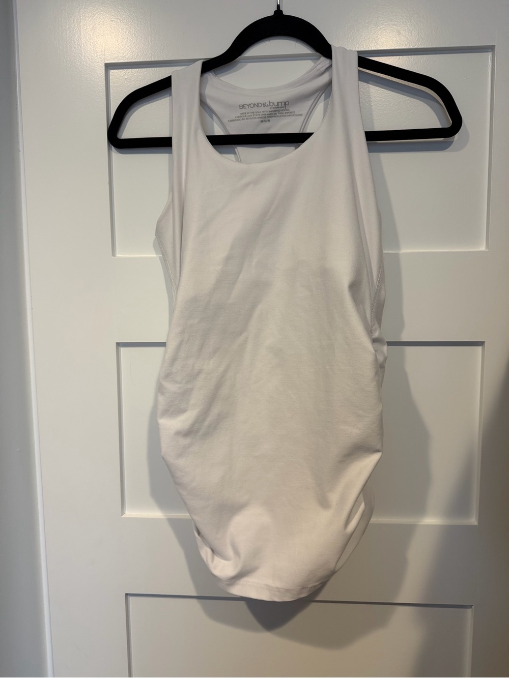Beyond the Bump White Maternity Tank